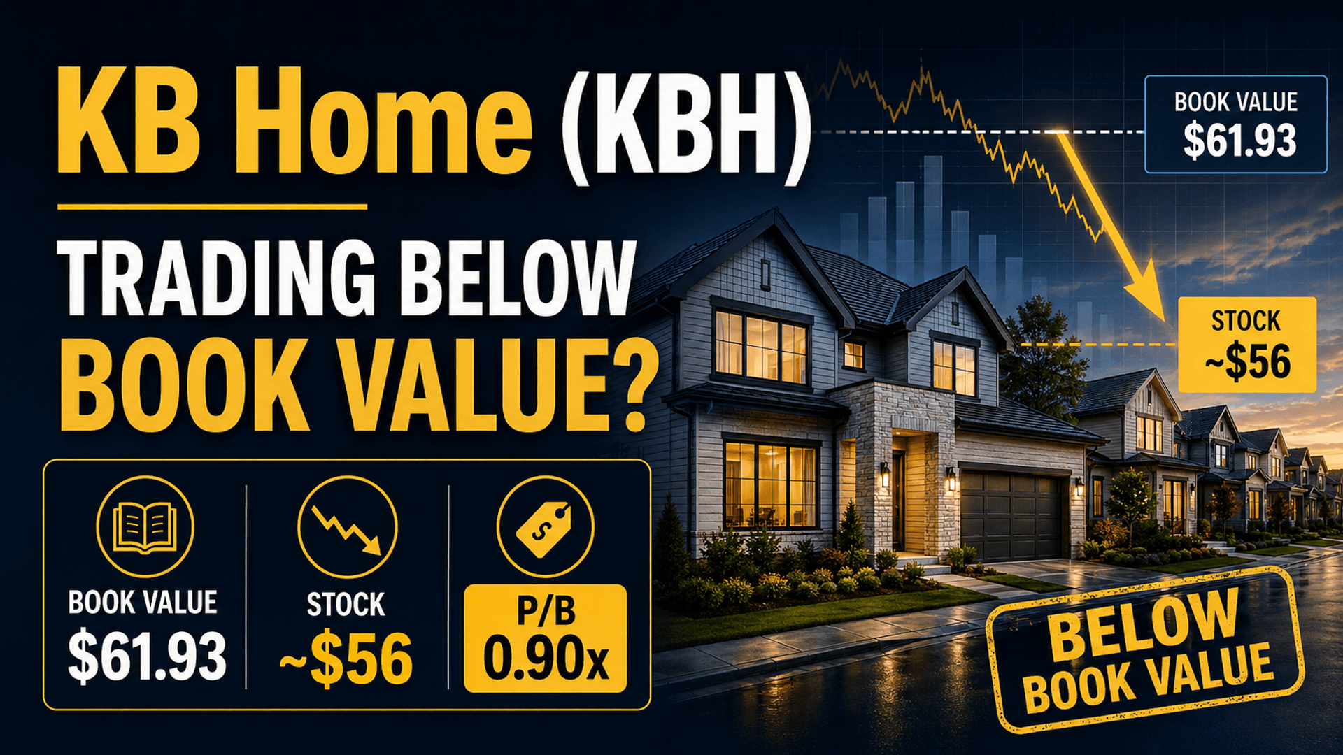 KB Home Trades Below Book Value — Bargain or Trap? (KBH)