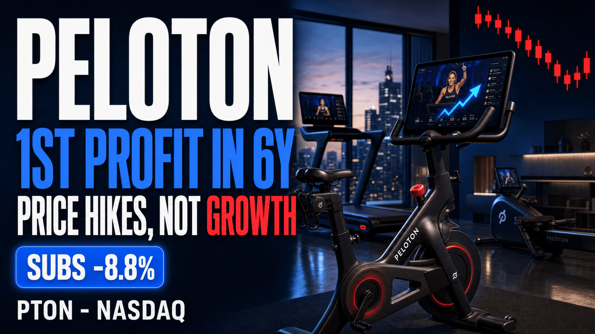 Peloton PTON FY2026 Earnings: First Annual Profit in Six Years, But Subscribers Fell 247,000