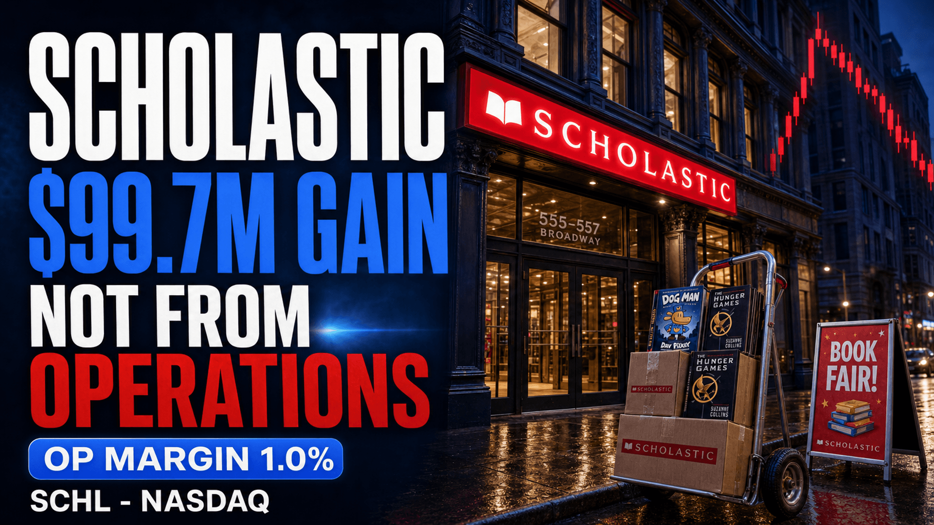Scholastic SCHL FY2026 Earnings: The $99.7M Headquarters Sale Behind a $56.7M Profit