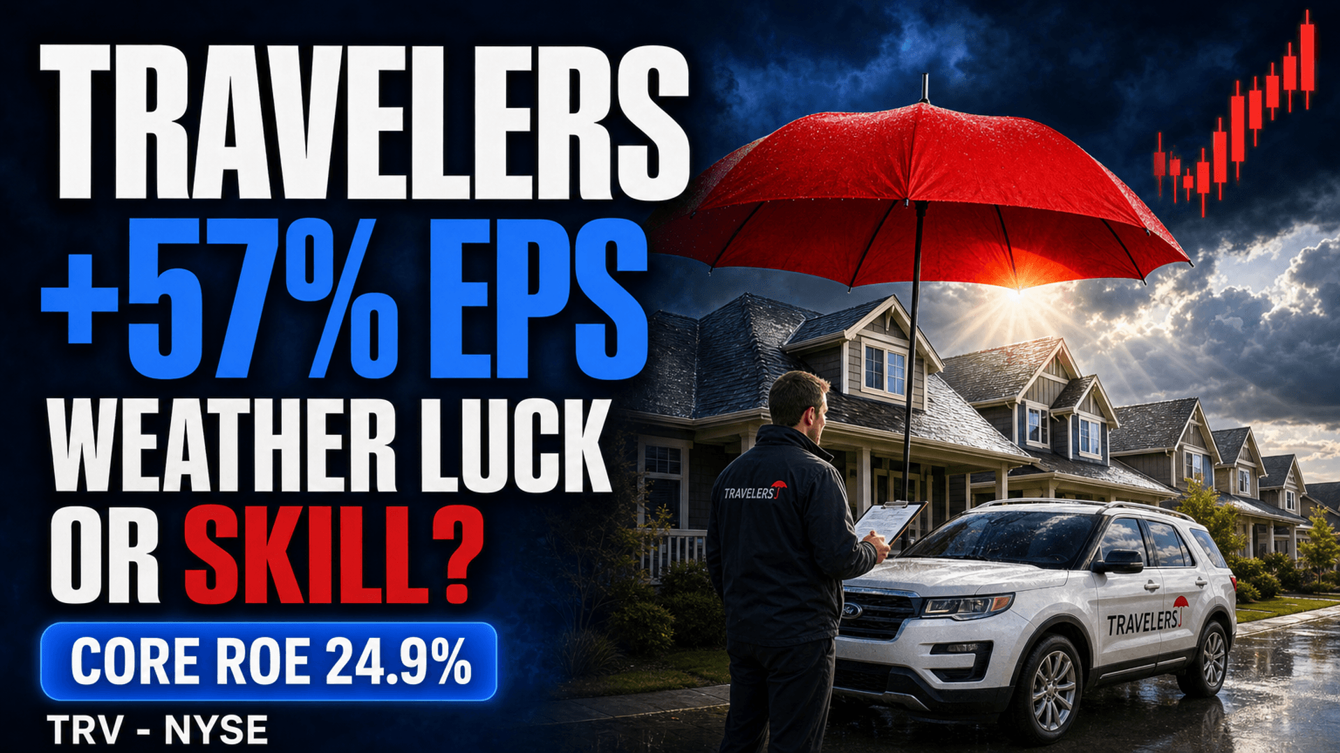 Travelers: Flat Premiums, But Earnings Up 57% - Here's the Catch
