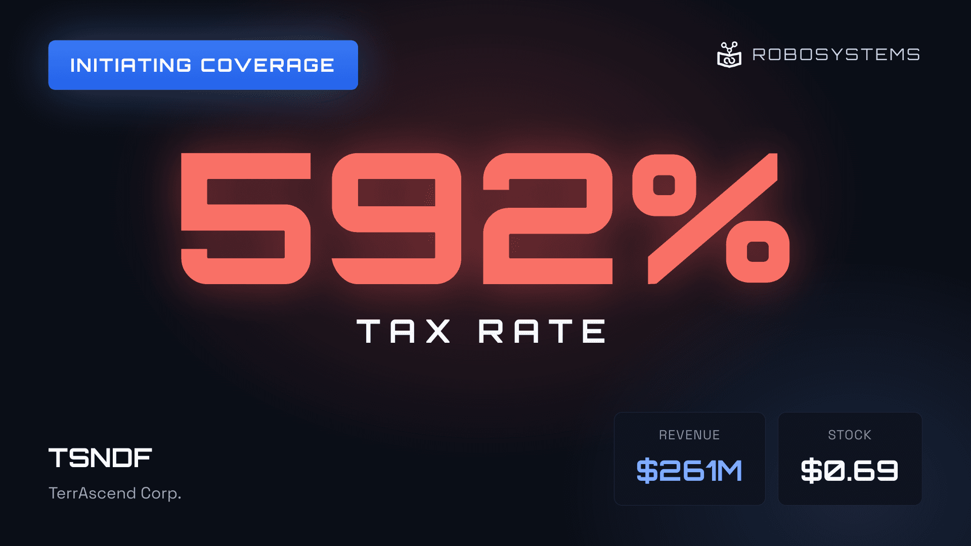 Taxed at 592%: The TerrAscend Cannabis Paradox (TSNDF)