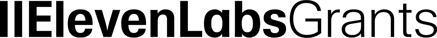 Backed by the ElevenLabs Grants program